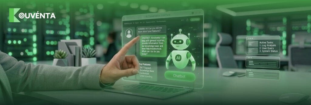 Live Chat AI Kouventa